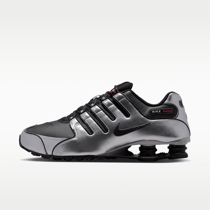 Black/Metallic Silver/University Red/Black