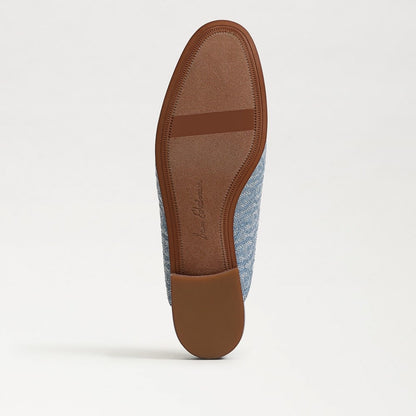 Azure Blue Faux Raffia