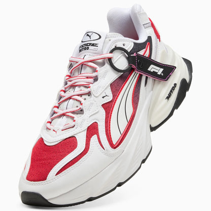 PUMA White-Pop Red