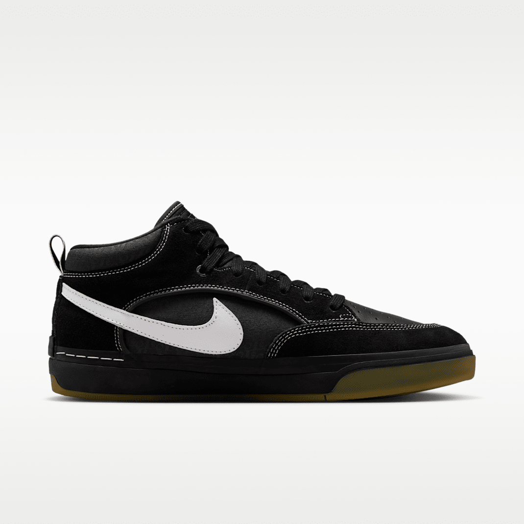 Black/Black/Gum Light Brown/White