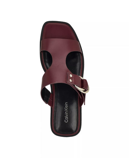 Dark Red Leather