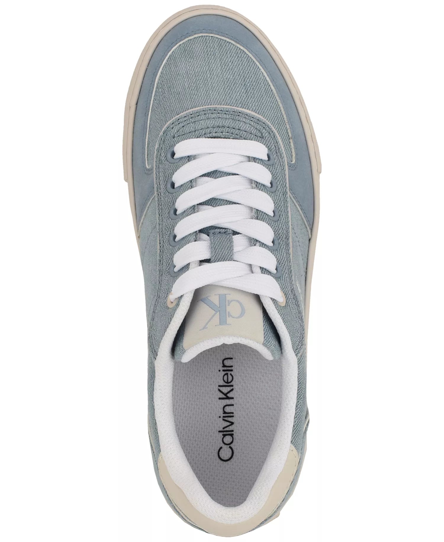 Medium Blue Denim/White