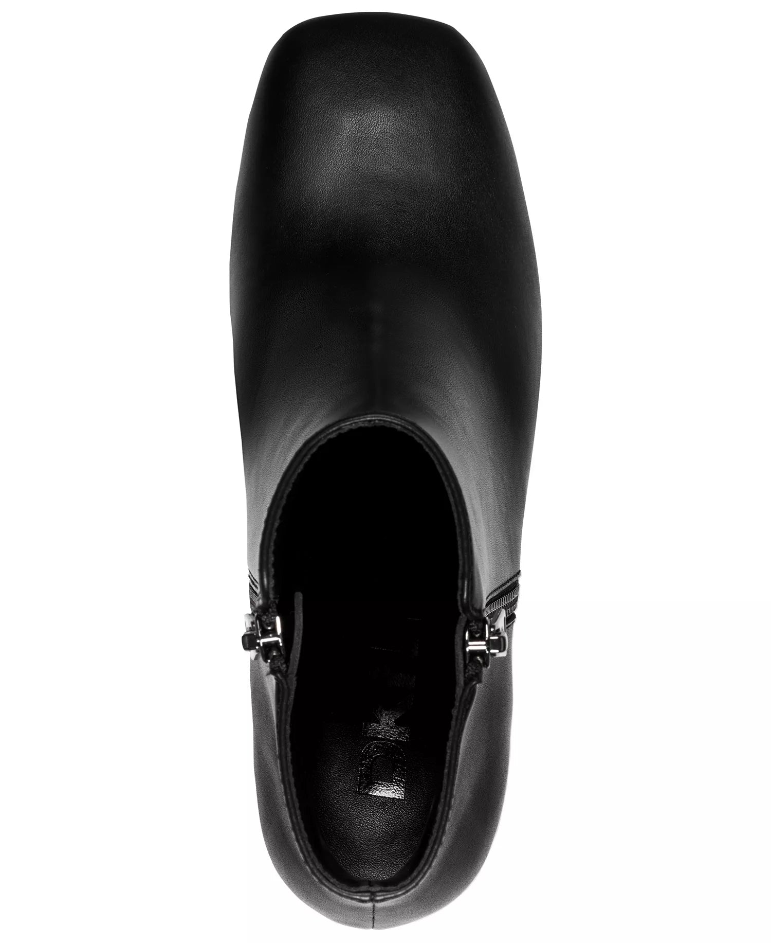 Black Smooth Leather