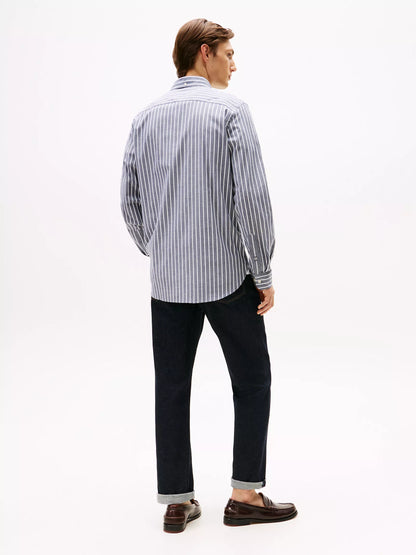 Carbon Navy Stripe