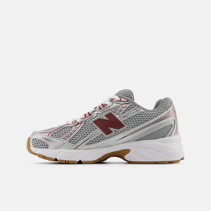 Silver Metalic With Monarch Burgundy
