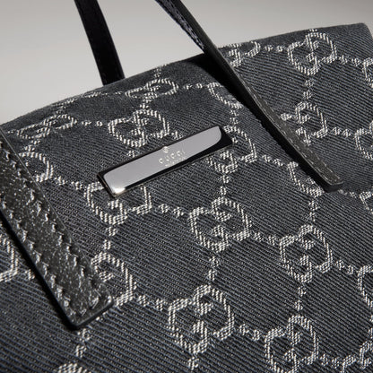 denim con GG en negro