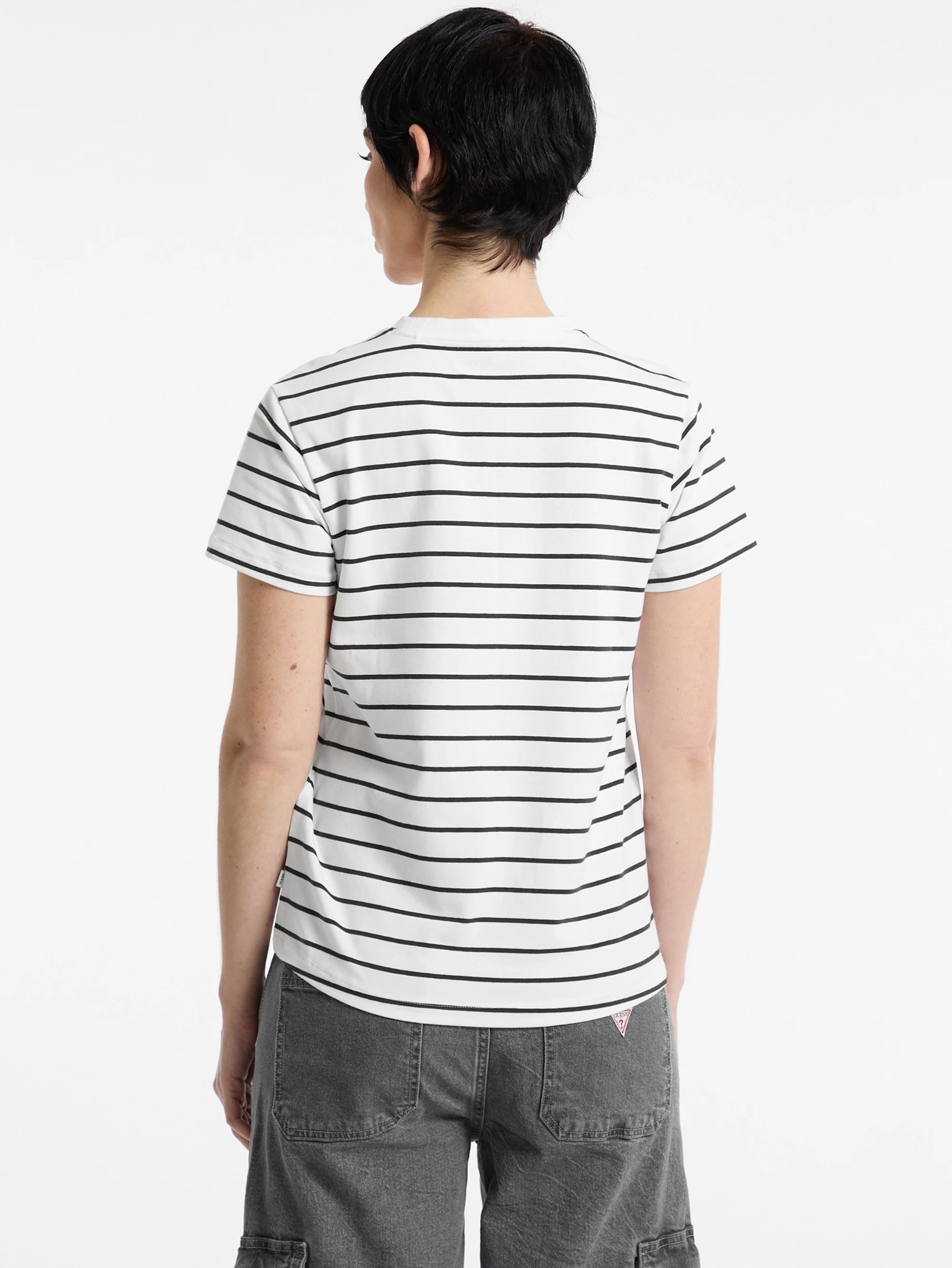Pure White Stripe