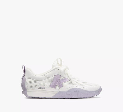 True White/Lavender Cream