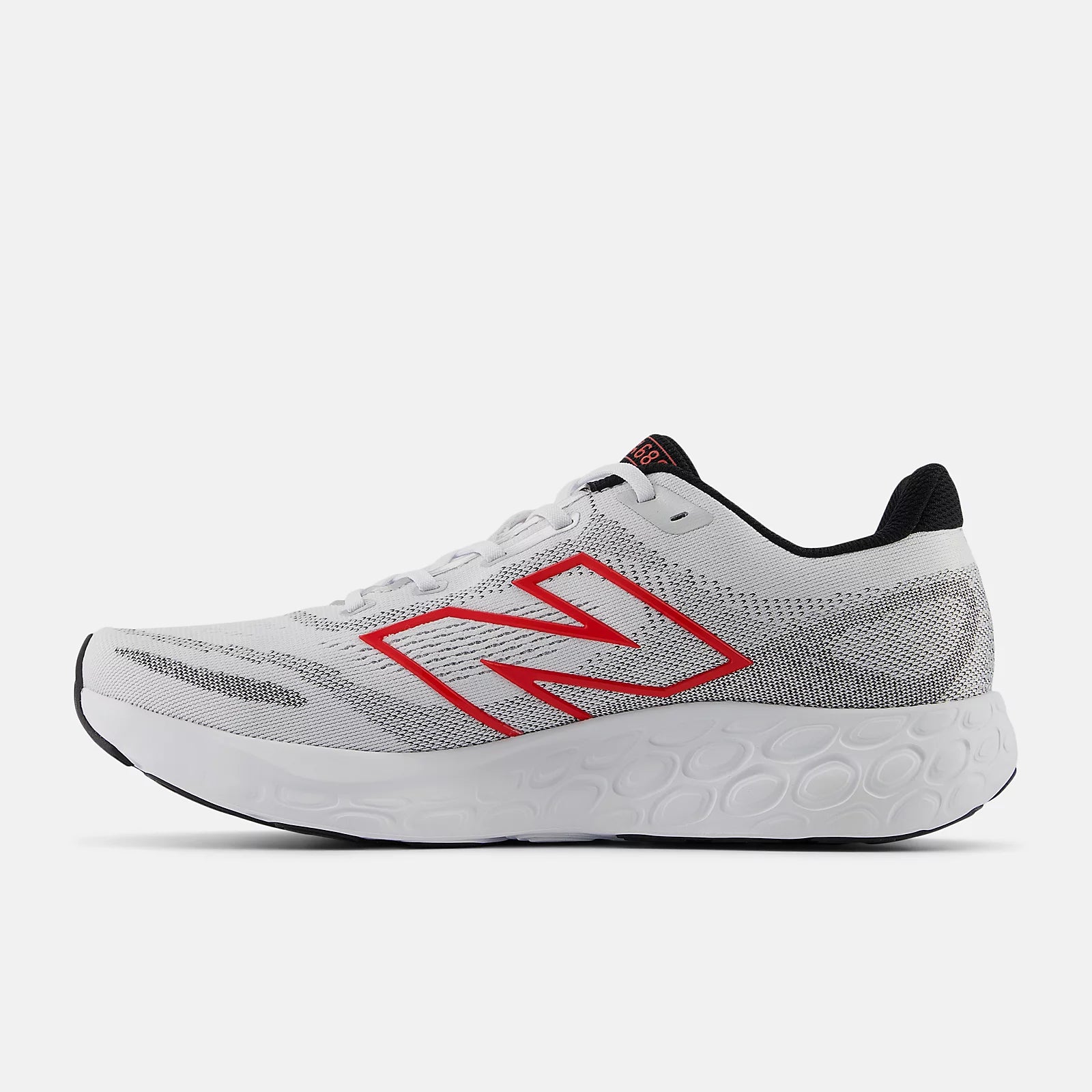 White With Black And True Red