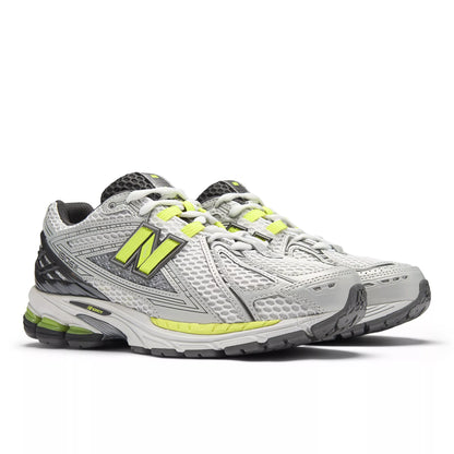 Light Silver Metallic With Alkaline Green