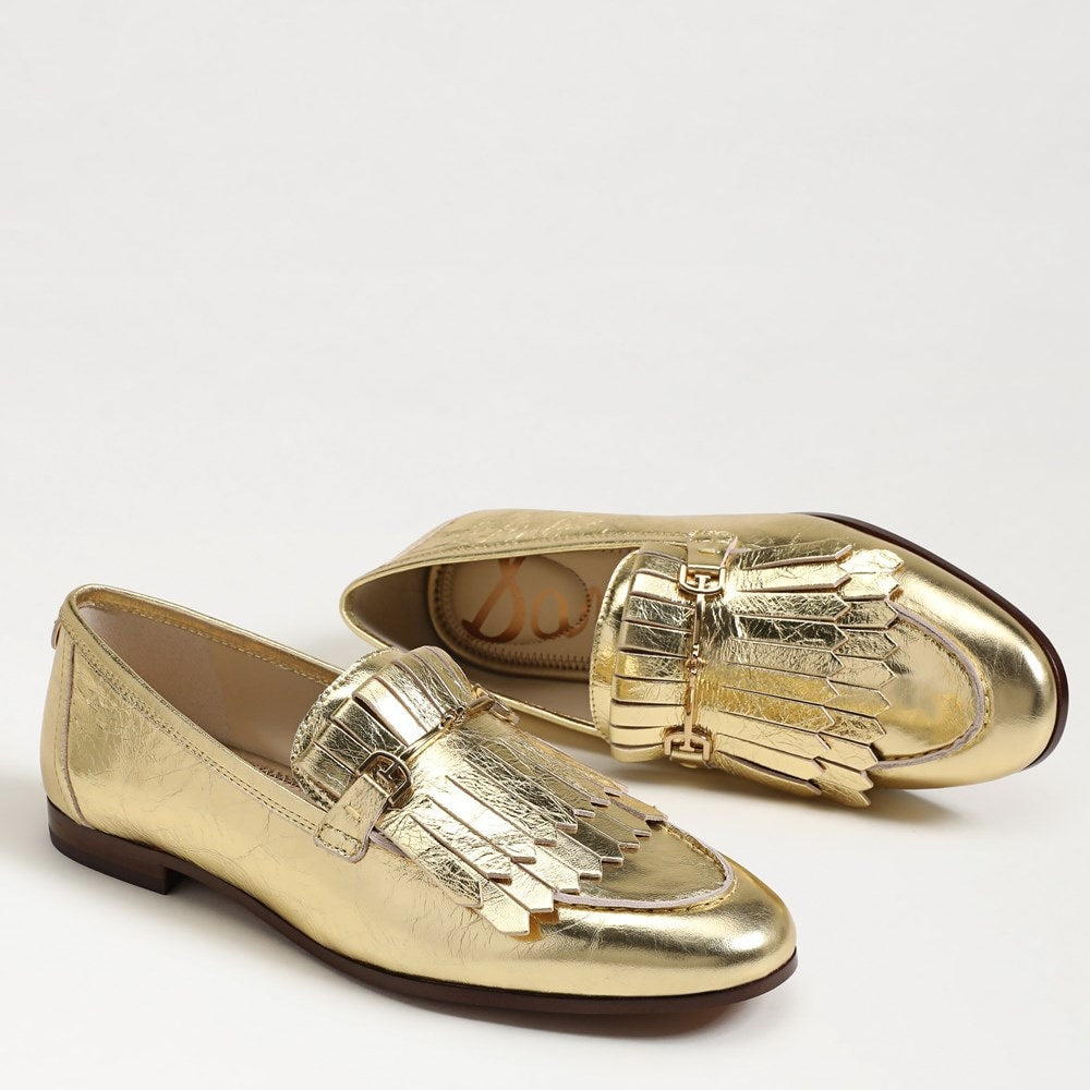 Amber Gold Leather