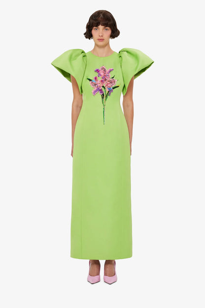 Lily Print in Parakeet