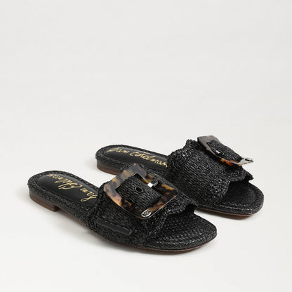 Black Faux Raffia