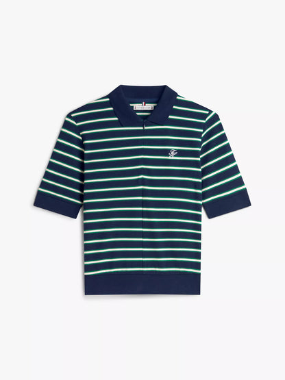 Navy / Green / Calico Multi Stripe