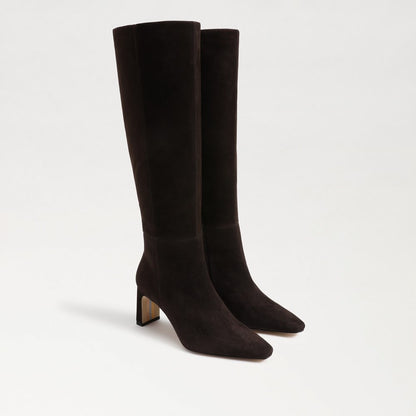 Chocolate Brown Suede