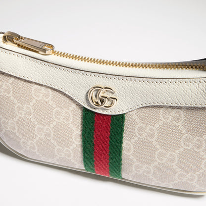 tela GG beige y blanco