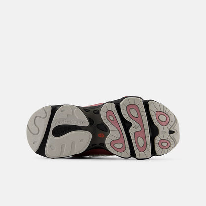 Pink Taffy With Silver Metallic And Urgent Red