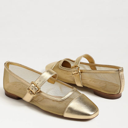 Miranda Gold Mesh/Leather