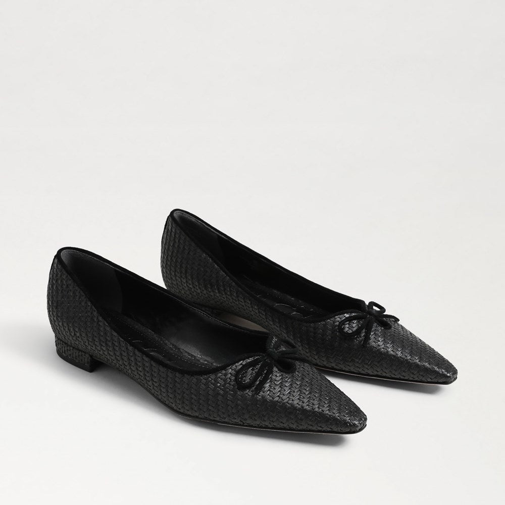 Black Faux Leather