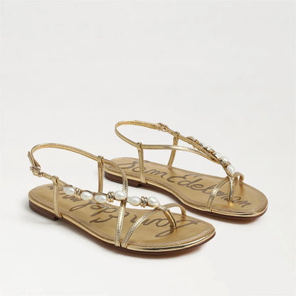 Amber Gold Leather