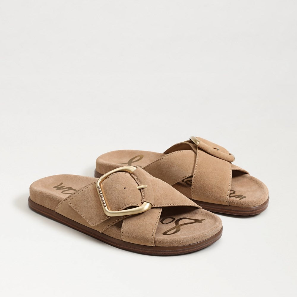 Cyprus Tan Suede Leather