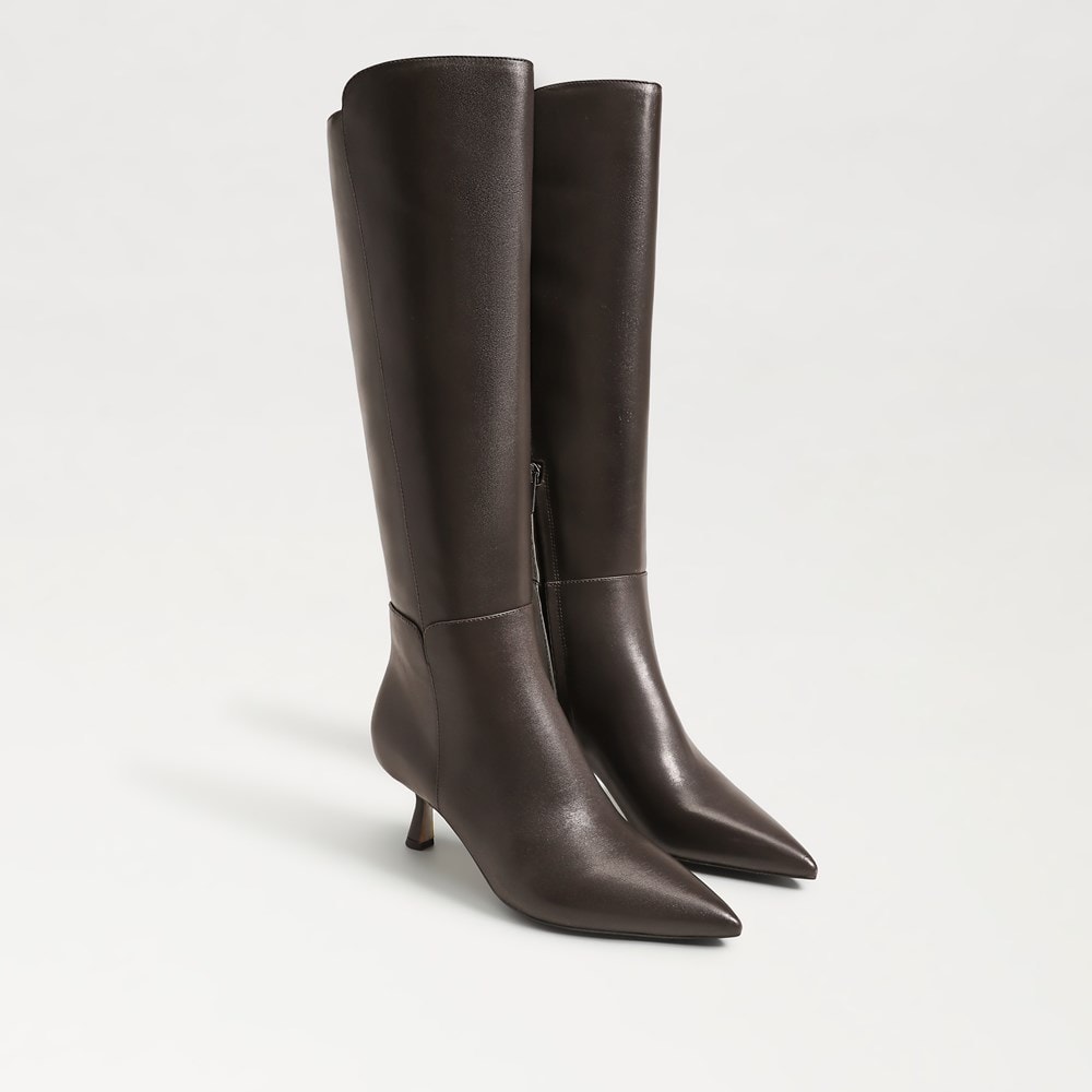Chocolate Brown Leather