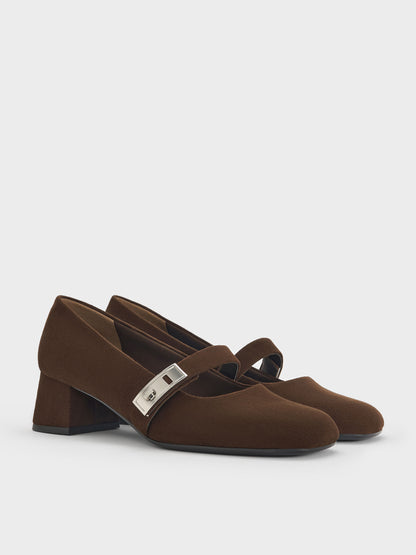 Dark Brown Textured