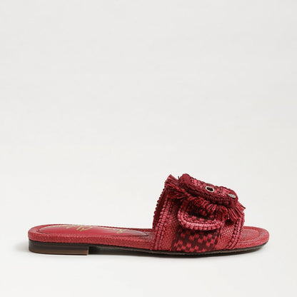 Summer Red Faux Raffia