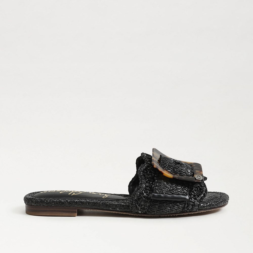 Black Faux Raffia