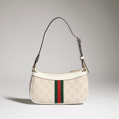 tela GG beige y blanco