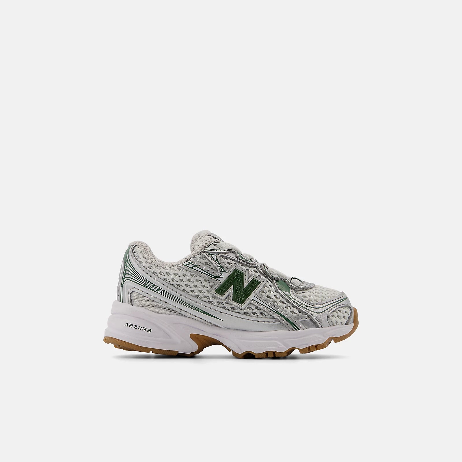 Silver Metalic With Dark Alpine Green