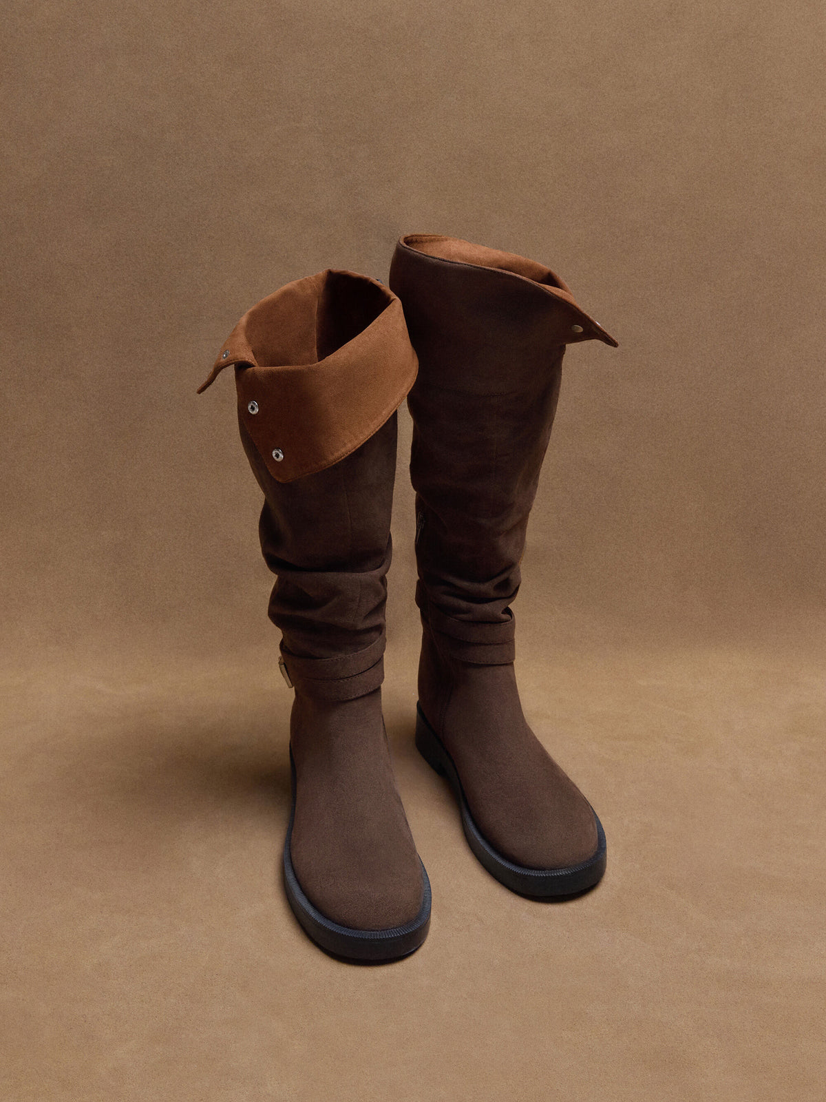 Dark Brown Textured