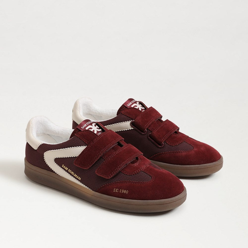 French Burgundy Mesh/Suede