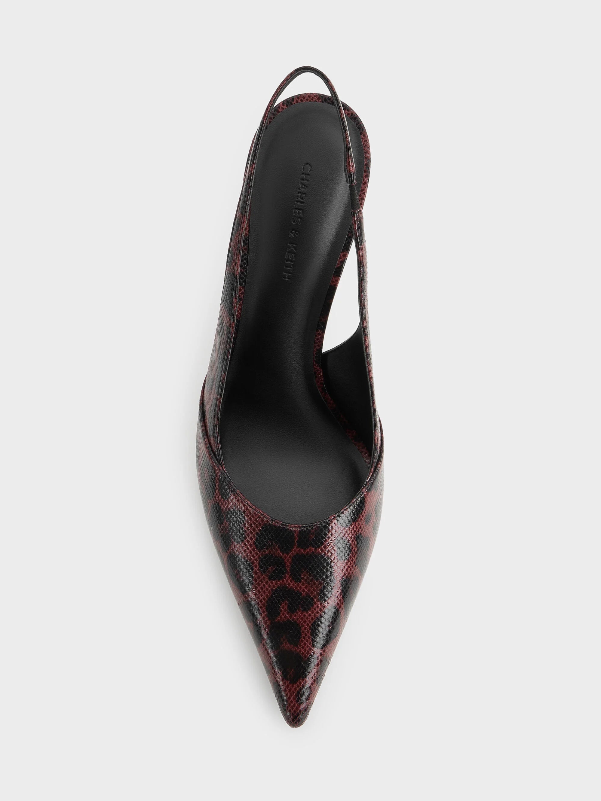 Animal Print Burgundy