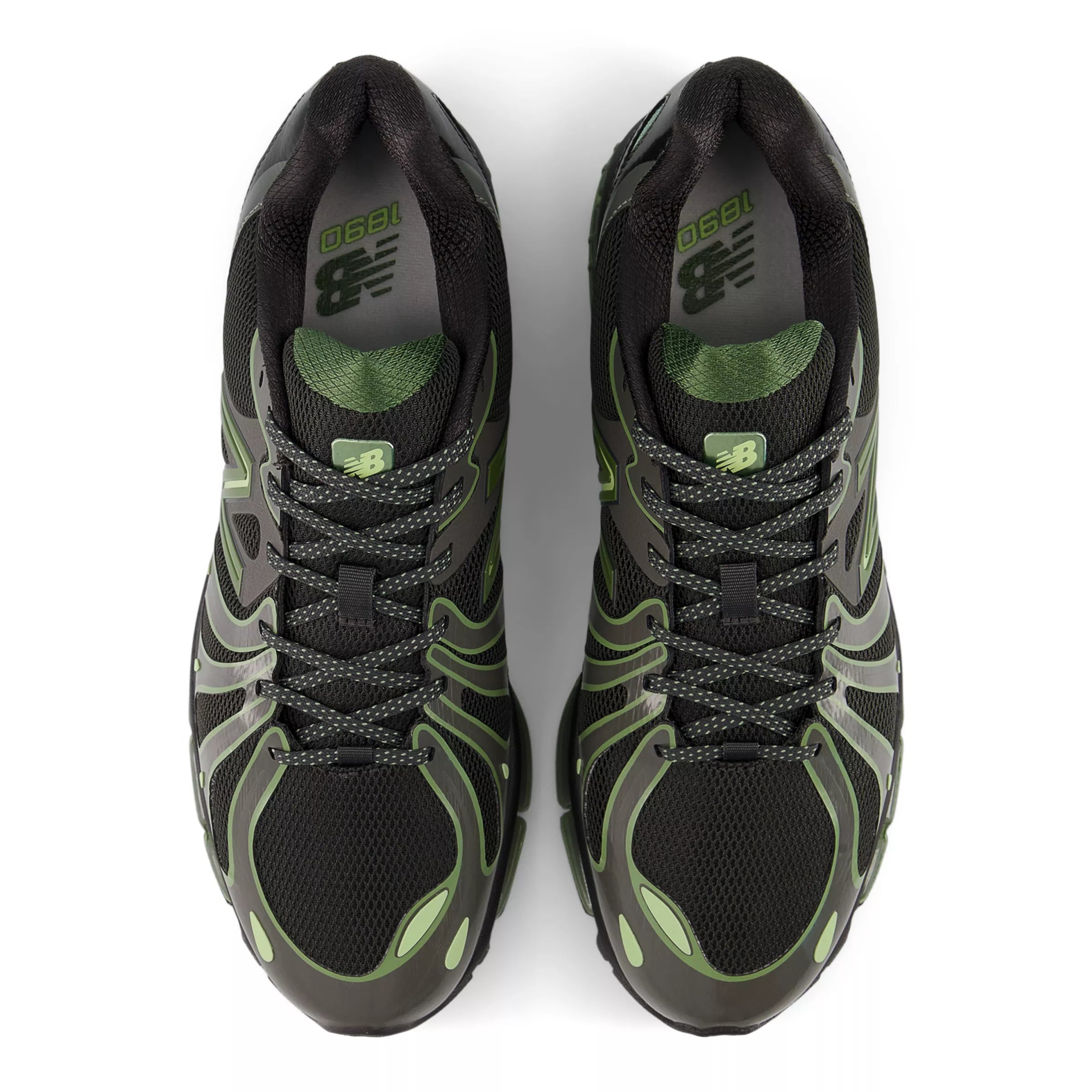 Faded Black With Utility Green