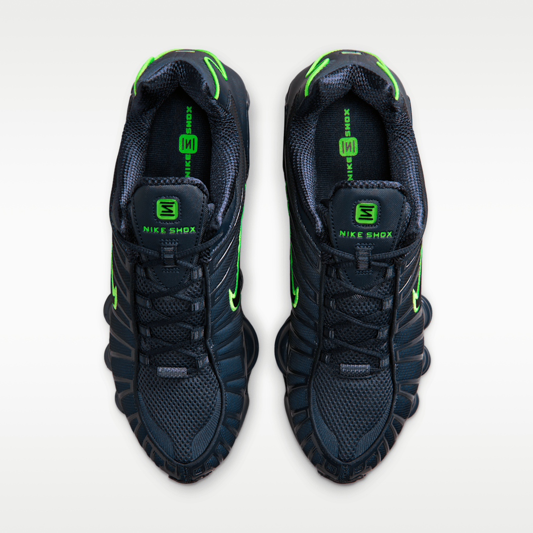 Thunder Blue/Obsidian/Green Strike/Black