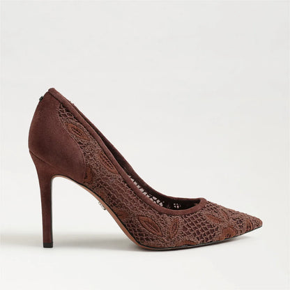 Ande Brown Mesh Fabric