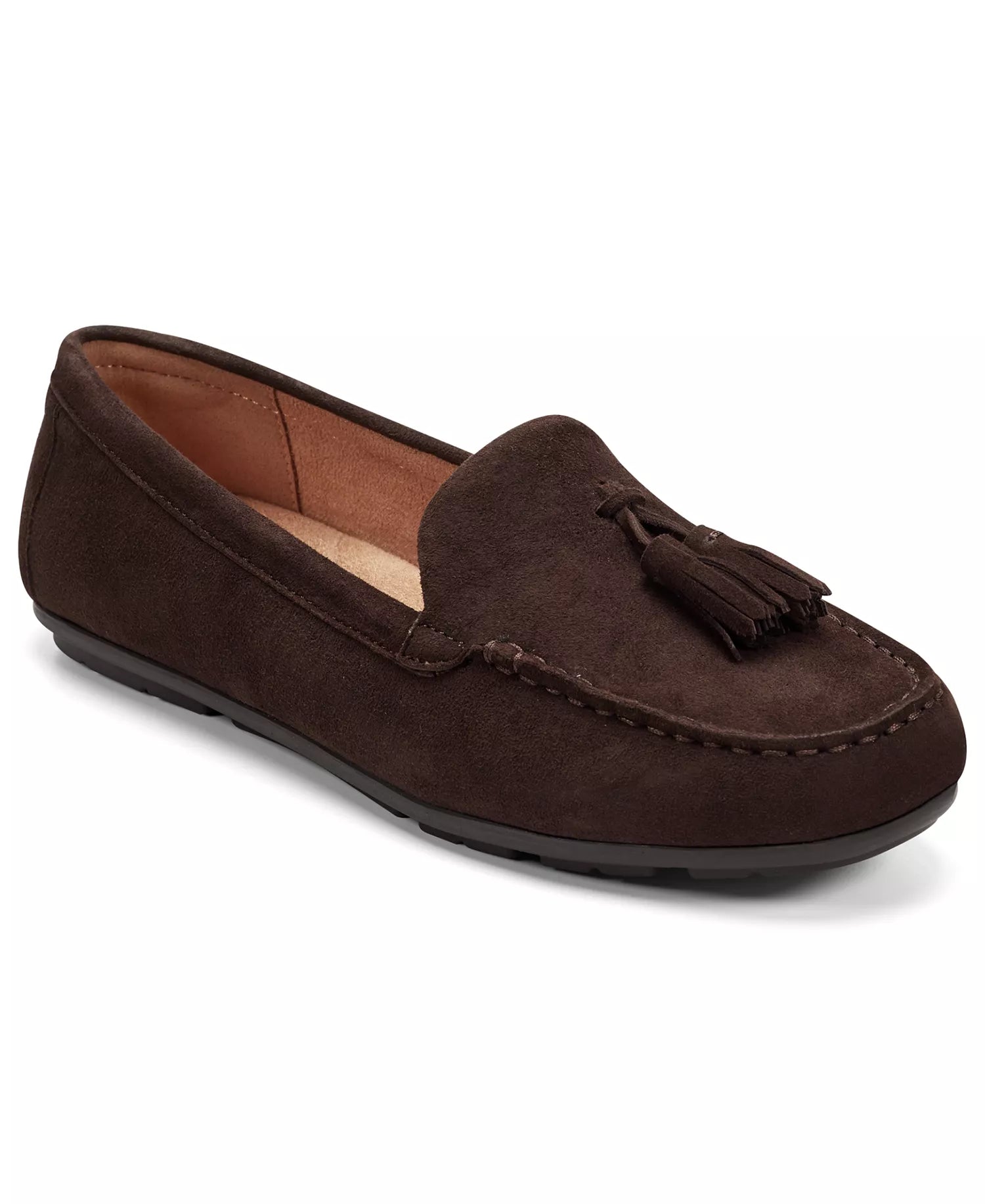 Dark Brown Suede