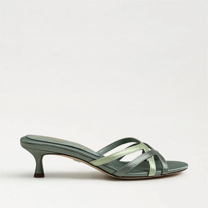 Sage Sky Satin Fabric