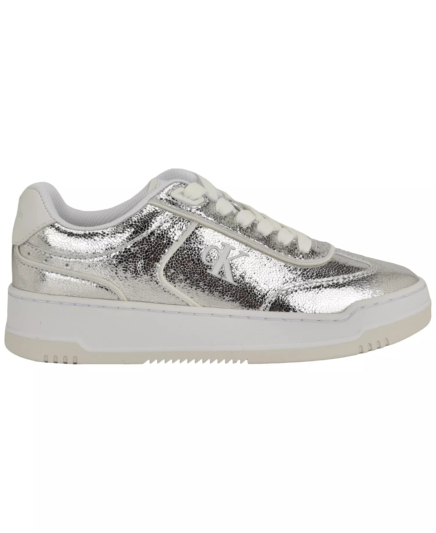 Silver/White