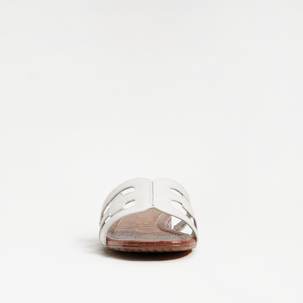 Bright White Leather