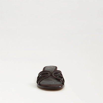 Café Noir Faux Raffia/Suede
