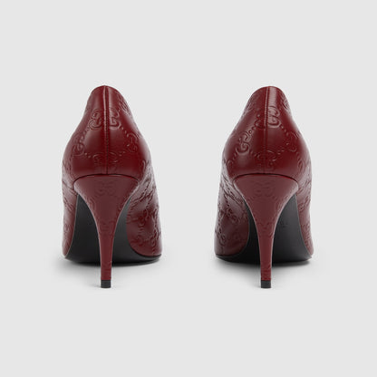 piel con GG rojo rosso ancora