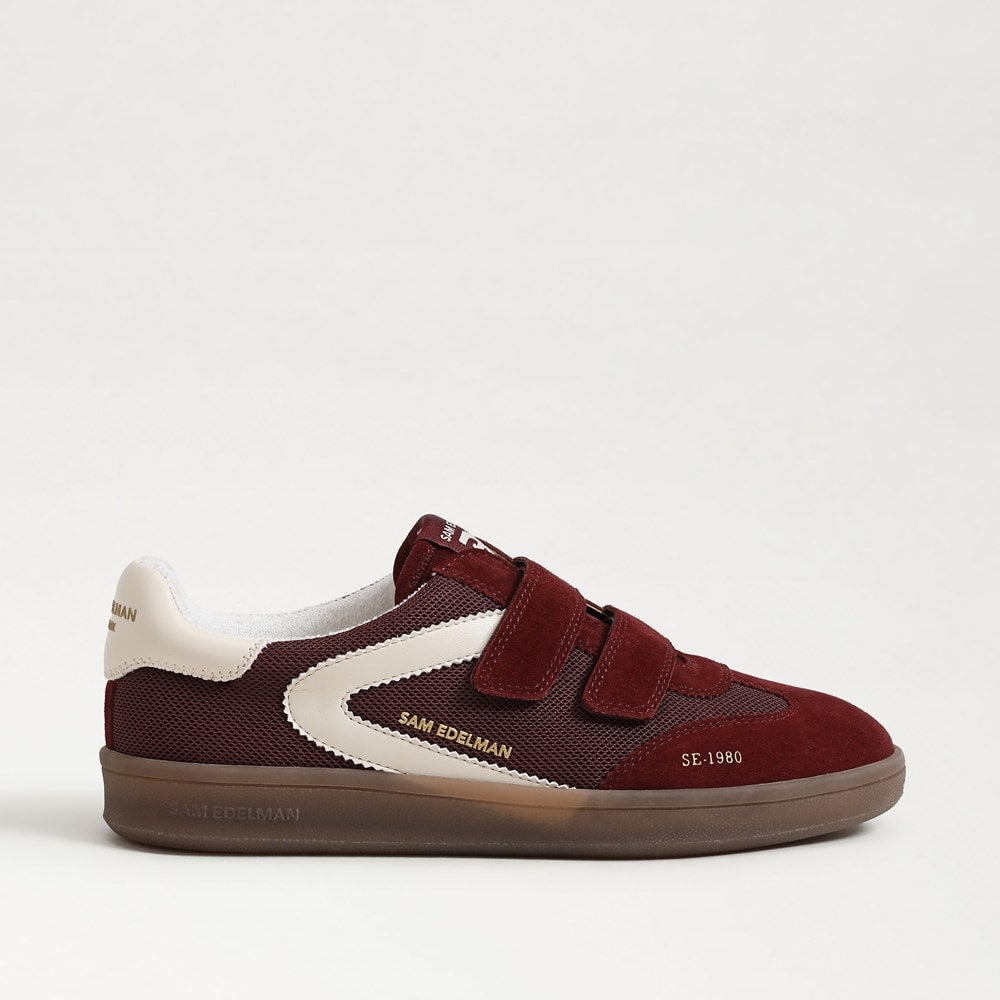 French Burgundy Mesh/Suede