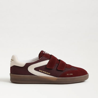 French Burgundy Mesh/Suede