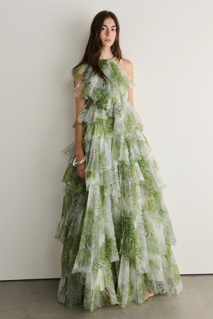OLIVE NATIVE FLORAL