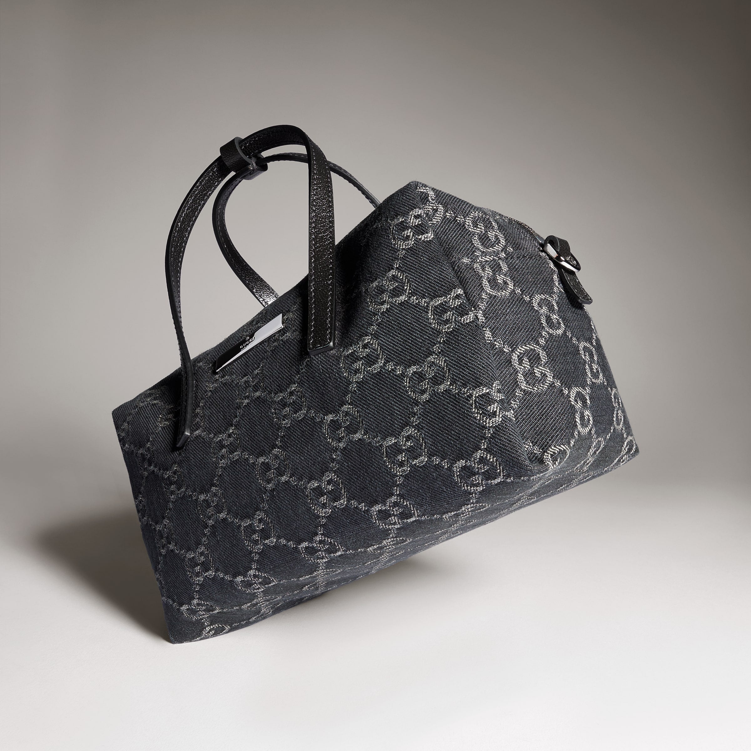 denim con GG en negro