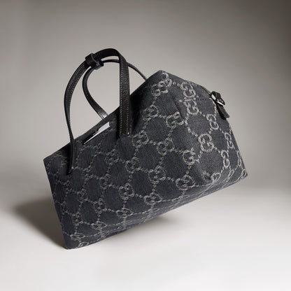 denim con GG en negro