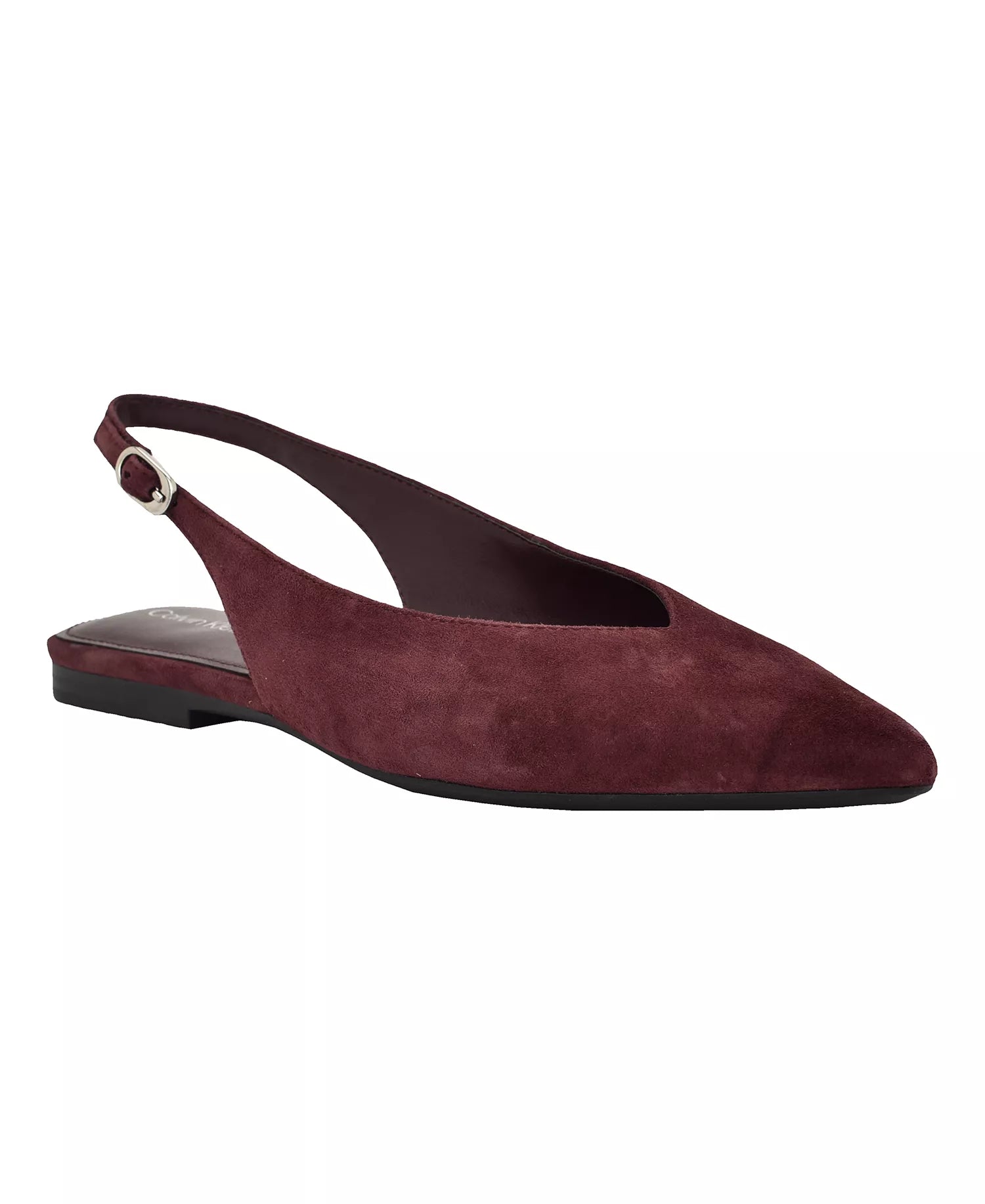 Dark Red Suede