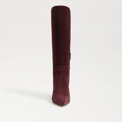 Parisina Plum Suede